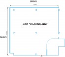 Схема Зала Львовского, Гостиница &laquo;Днистер 4*&raquo;
