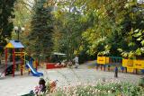 Children's playground in autumn, Health Resort / Sanatorium &laquo;Gurzufsky&raquo;