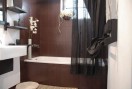 ванна в номере, Гостиница &laquo;Хижина СПА&raquo;