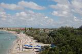 Beach in the settlement Cernomorskoye, Holiday Hotel &laquo;Dynamics&raquo;