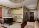 Апартаменты Тип 2, гостиная с кухней, Гостиница &laquo;VIP - резиденция&raquo;